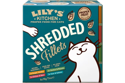 Lily's Kitchen - Adult - Shredded Fillets Tins - Multipack 