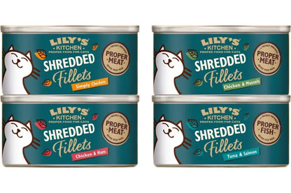 Lily's Kitchen - Adult - Shredded Fillets Tins - Multipack 