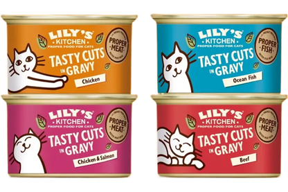 Lily's Kitchen - Adult - Tasty Cuts in Gravy Tins - Multipack