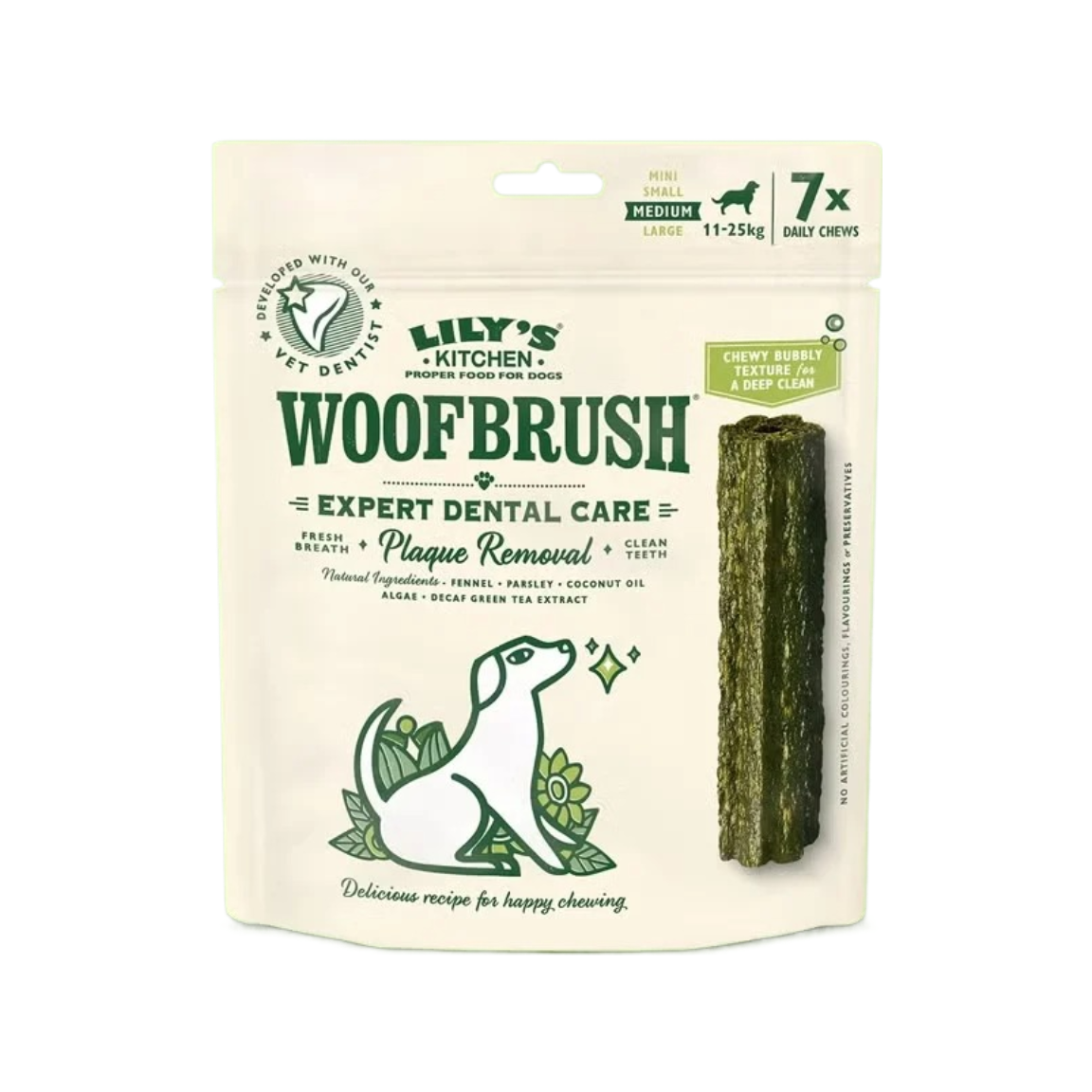 Woofbrush Natural Dental Chew Multipack